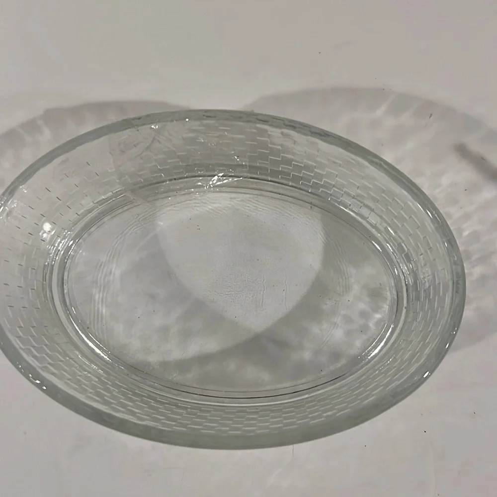Silver Medal Glass Trinket Box
